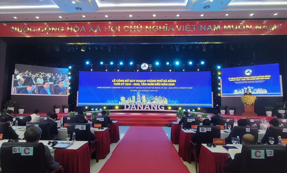 Thành phố Đà Nẵng đã tổ chức Lễ Công bố Quy hoạch thành phố Đà Nẵng thời kỳ 2021 - 2030, tầm nhìn đến năm 2050.