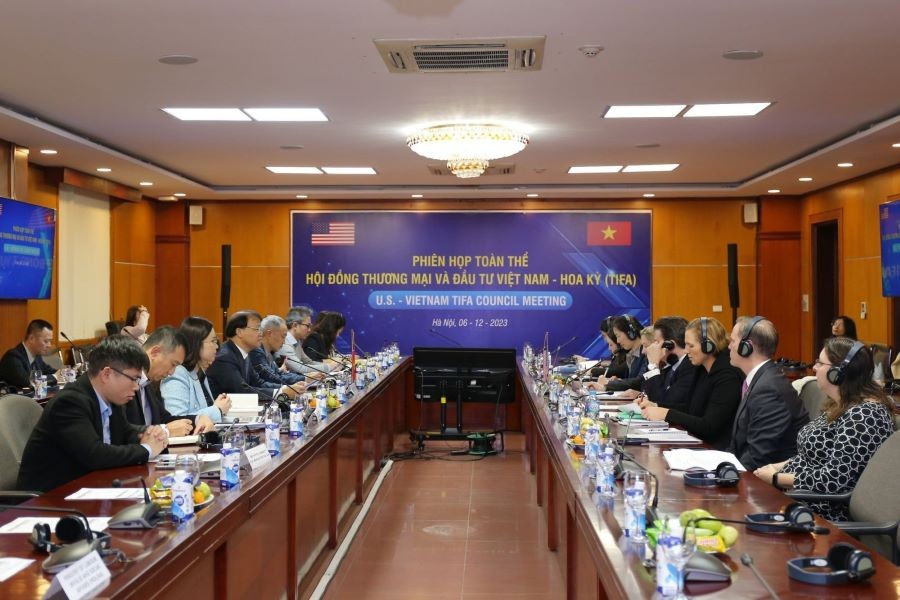 Thứ trưởng Đỗ Thắng Hải đồng chủ trì Phiên họp toàn thể Hội đồng Thương mại và Kl99ok phiên bản mới Việt Nam - Hoa Kỳ (TIFA)