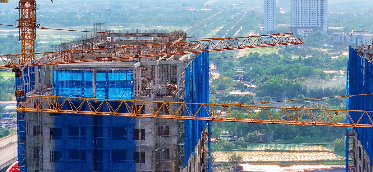 Giá căn hộ không có “vùng đáy” khi giá sơ cấp liên tục tăng. Ảnh: Lê Toàn