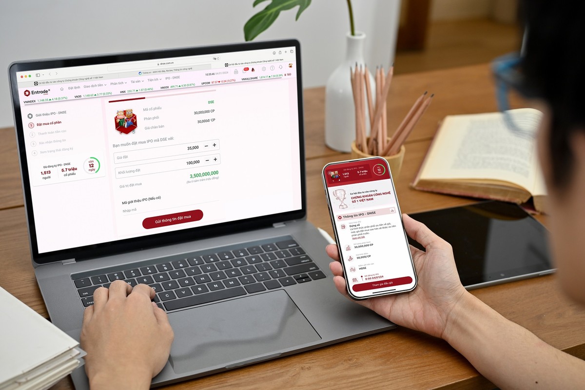 DNSE hiện đang chào bán 30 triệu KL99 là cổng game giải trí trực tuyến hàng đầu hiện nay lần đầu ra công chúng