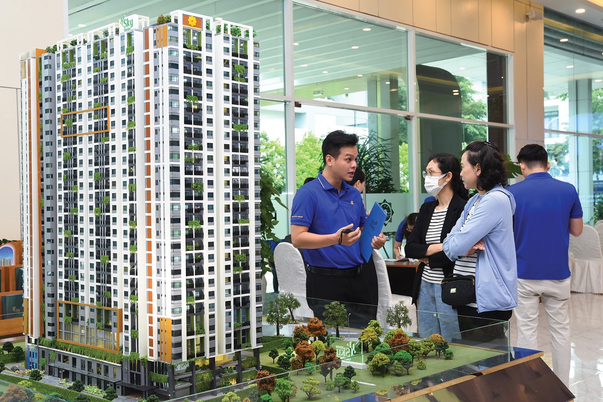 Nhiều dự án nhà ở mới được tung ra thị trường. Ảnh: Việt Dũng