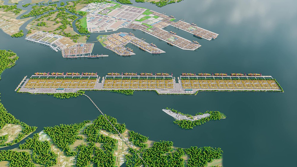 Dự án Cảng trung chuyển quốc tế Cần Giờ sẽ được khởi công năm 2025, dự kiến khai thác từ năm 2027, đóng góp cho ngân sách hàng chục ngàn tỷ đồng… Dự án Cảng trung chuyển quốc tế Cần Giờ sẽ được khởi công năm 2025, dự kiến khai thác từ năm 2027, đóng góp cho ngân sách hàng chục ngàn tỷ đồng…