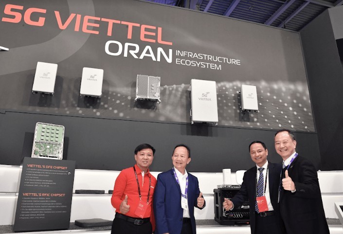 Viettel ra mắt công nghệ chipset 5G tại MWC 2024 Viettel ra mắt công nghệ chipset 5G tại MWC 2024