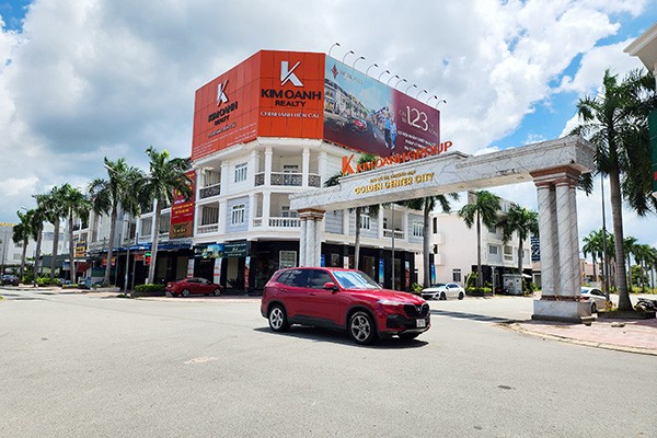 Dự án Khu đô thị Golden Center City tọa lạc ngay mặt tiền quốc lộ 13, TX.Bến Cát, tỉnh Bình Dương.