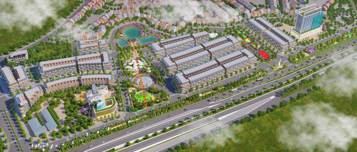 Phối cảnh tổng thể BV Bavella Green Park