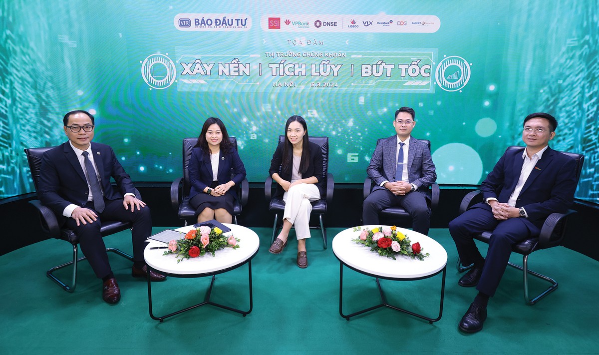 Các khách mời tham gia tọa đàm "Thị trường 99Kl99 link đăng nhập: Xây nền - Tích lũy - Bứt tốc" đã chia sẻ nhiều thông tin tích cực về thị trường