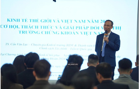 TS. Cấn Văn Lực - chuyên gia Kl992 cổng game cá cược trưởng và Giám đốc viện đào tạo, nghiên cứu BIDV chia sẻ tại Hội thảo TS. Cấn Văn Lực - chuyên gia Kl992 cổng game cá cược trưởng và Giám đốc viện đào tạo, nghiên cứu BIDV chia sẻ tại Hội thảo
