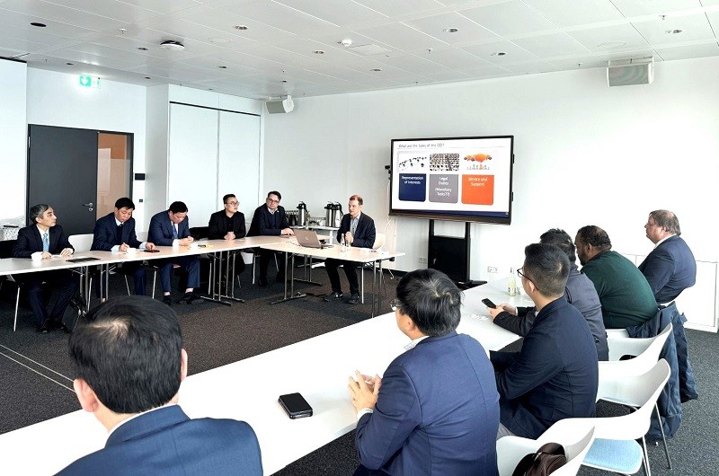 Tỉnh Thái Bình làm việc với Phòng Thương mại Hannover (IHK)