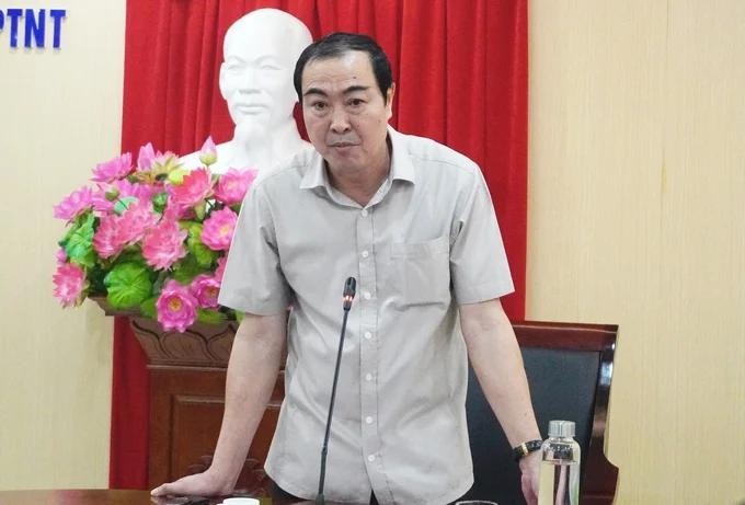 Ông Nguyễn Minh Sơn, Giám đốc Sở NN-PTNT Quảng Ninh, chủ trì buổi tổng kết đánh giá về "Hội nghị phát triển bền vững nuôi biển - Nhìn từ Quảng Ninh". (Ảnh: nongnghiep.vn)