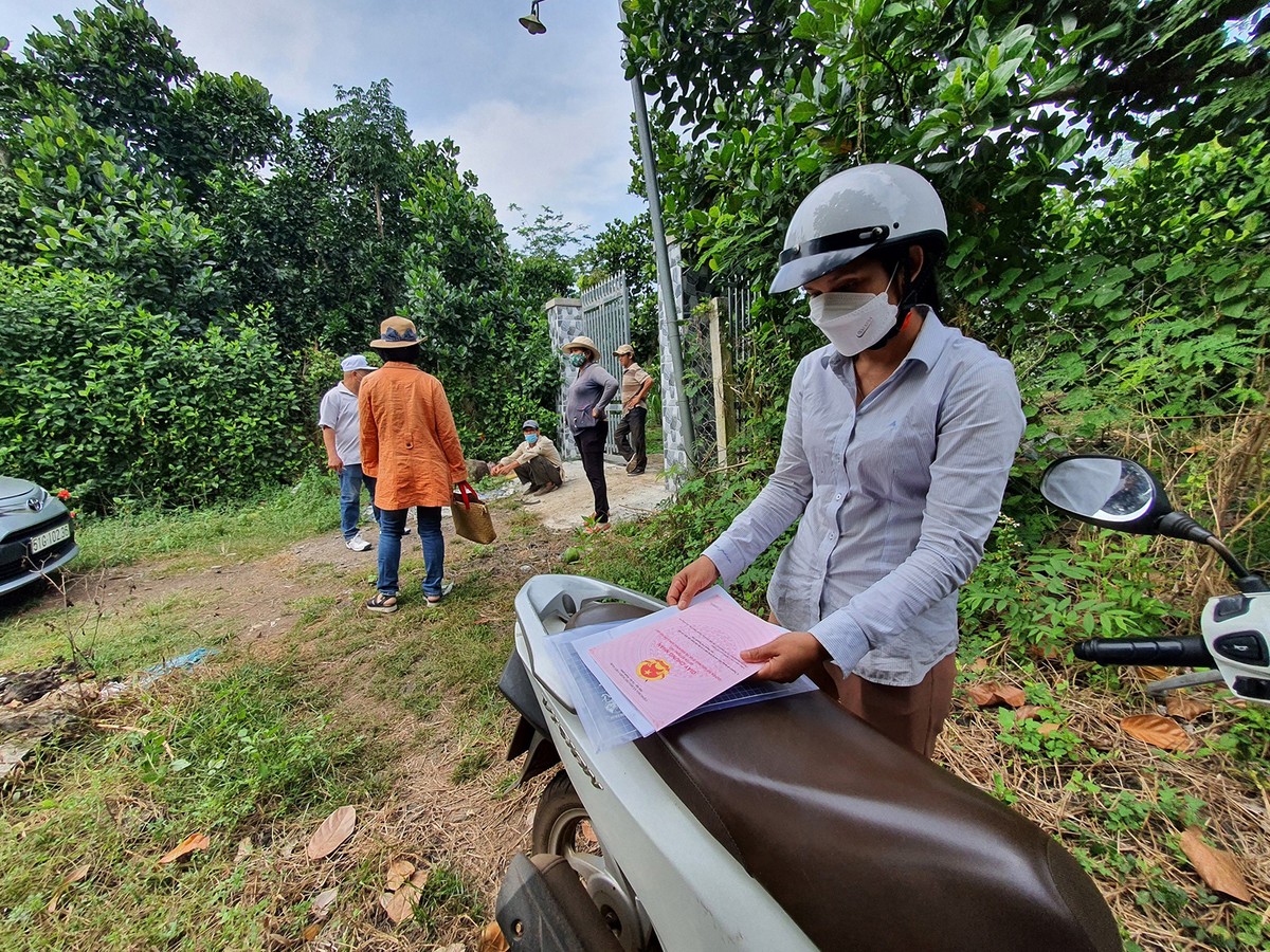 Đất dân cư có sổ được quan tâm. Ảnh: Lê Toàn