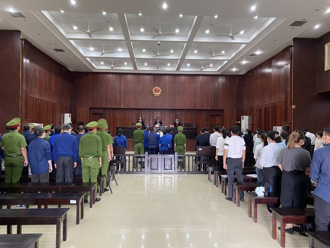 Phiên tòa phúc thẩm.