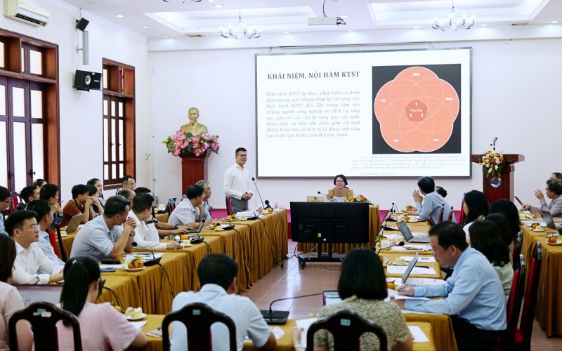 Hội thảo công bố báo cáo nghiên cứu “Phát triển Kl992 cổng game cá cược sáng tạo: Xu hướng, kinh nghiệm quốc tế và kiến nghị đối với Việt Nam” do CIEM tổ chức ngày 26/4 tại Hà Nội.