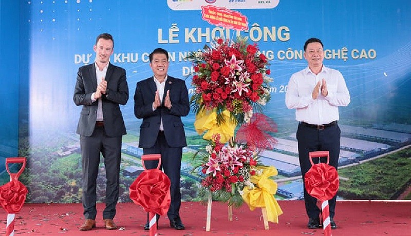 Dự án khu chăn nuôi công nghệ cao DHN Tây Ninh.
