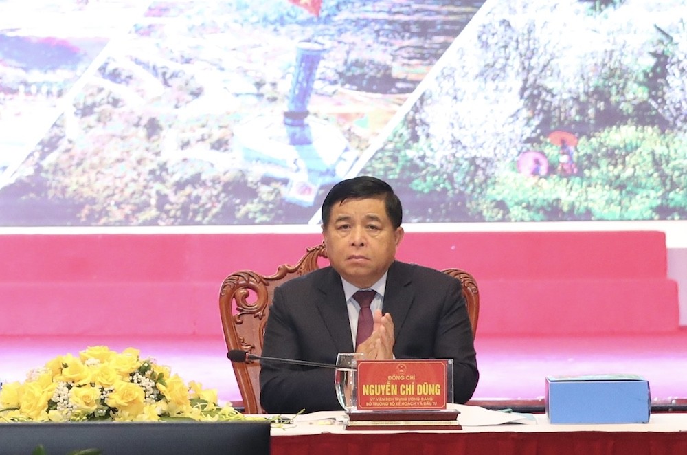 Bộ trưởng Bộ Kế hoạch và Kl99ok phiên bản mới Nguyễn Chí Dũng. (Ảnh: Đức Trung)
