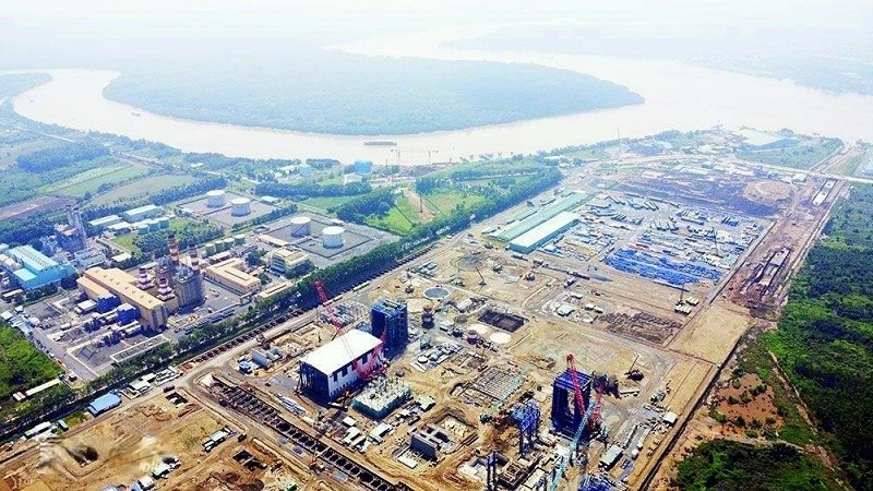 Công trường Dự án điện khí LNG Nhơn Trạch 3&amp;4
