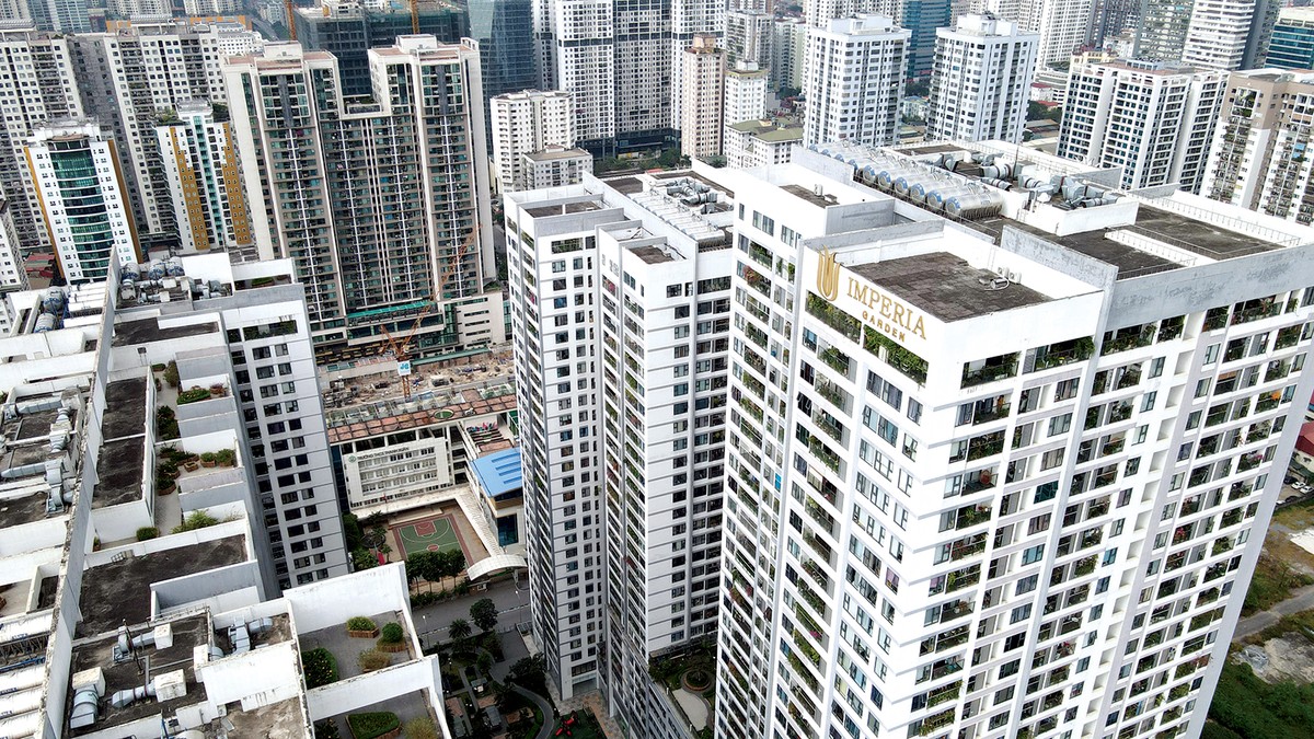 Thị trường căn hộ Hà Nội dần rút ngắn khoảng cách với TP.HCM. Ảnh: Dũng Minh