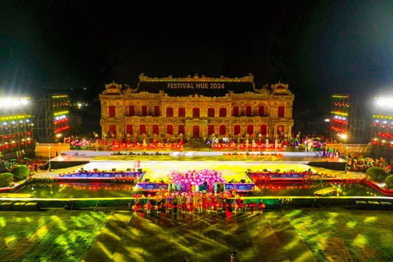 Chương trình biểu diễn nghệ thuật khai mạc Tuần lễ Festival nghệ thuật quốc tế Huế 2024
