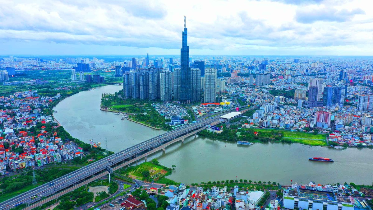 Hình ảnh được phóng viên Báo điện tử Kl99ok phiên bản mới chụp vào cuối tháng 6/2024. Những công trình KL99 là cổng game giải trí trực tuyến hàng đầu hiện nay quan trọng bắc qua dòng sông nối vào trung tâm TP.HCM.
