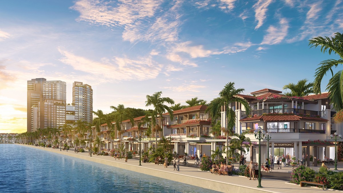 “Sắc màu” Hội An tại phân khu The Sonata. Ảnh phối cảnh minh họa Sun Property