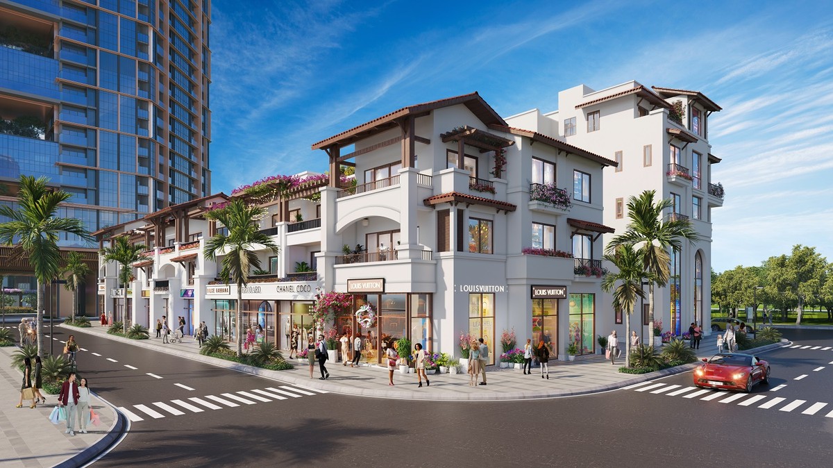 The Sonata tiên phong đưa mô hình xu hướng Semi-Compound đến Đà Nẵng. Ảnh phối cảnh minh họa Sun Property