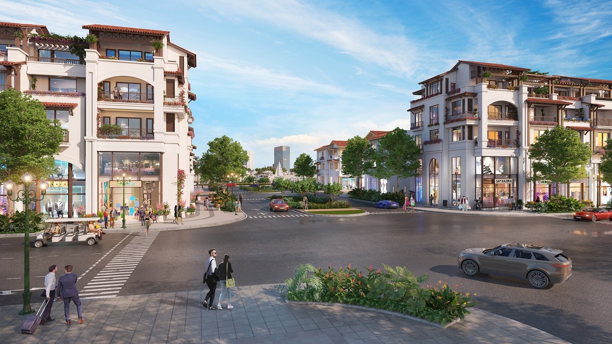 “Bản Sonata” đậm tinh thần Hội An và sức sống giao thương. Ảnh phối cảnh minh họa Sun Property