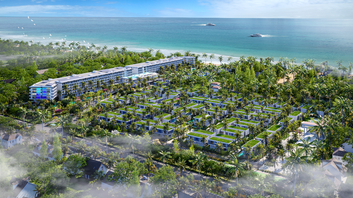 Dự án Web Tổng Nhà Cái 99Kl99 Giải Trí Bậc Nhất nghỉ dưỡng Malibu Hội An của BCG Land hướng tới sử dụng năng lượng tái tạo (Ảnh: BCG Land)