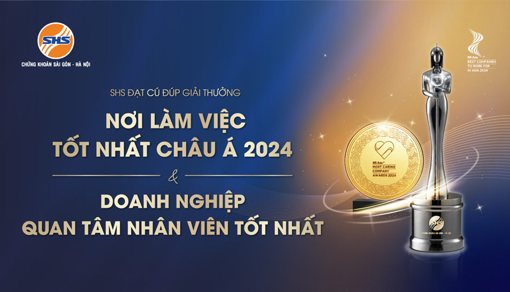 SHS giành hai giải thưởng danh giá từ HR Asia Awards trong năm đầu tiên tham dự