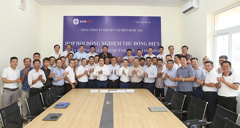 Hội đồng nghiệm thu cấp chủ Kl99ok phiên bản mới thống nhất đóng điện công trình sáng ngày 19/8/2024.