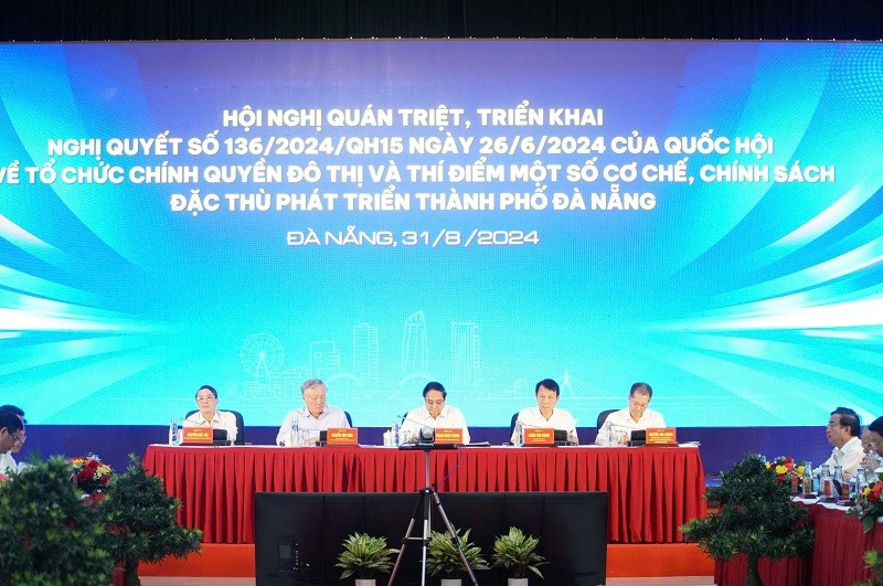 Lãnh đạo Kl993 ưu đãi thưởng hấp dẫn, Quốc hội, Bộ Công an, Thành ủy Đà Nẵng tại Hội nghị. Ảnh: H.V