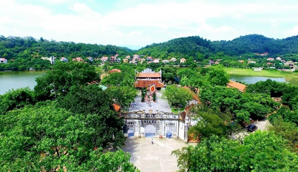Di tích đền Kiếp Bạc thuộc Khu di tích Quốc gia đặc biệt Côn Sơn - Kiếp Bạc, TP. Chí Linh, tỉnh Hải Dương. Ảnh: Thành Chung