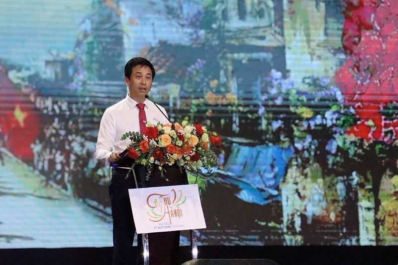 Ông Nguyễn Ánh Dương, Giám đốc Trung tâm Xúc tiến Kl99ok phiên bản mới, Thương mại và Du lịch Thành phố Hà Nội. Ảnh: Nguyễn Linh
