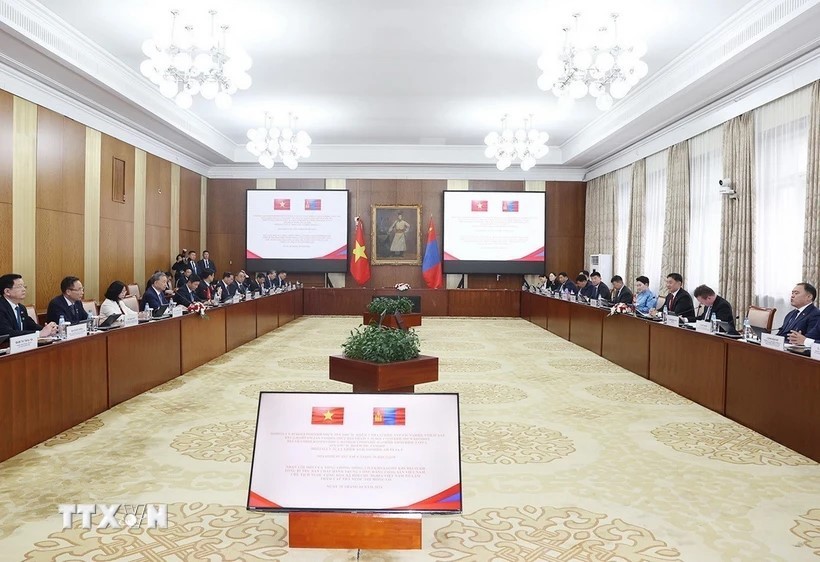 Quang cảnh Hội đàm chính thức. Ảnh: TTXVN