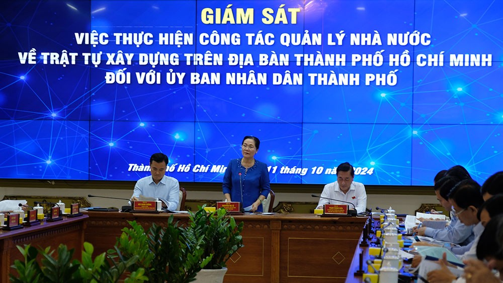 Sau 5 năm áp dụng Chỉ thị số 23-CT/TU, số trường hợp vi phạm hành chính về trật tự xây dựng giảm qua từng năm. Ảnh: Trọng Tín.
