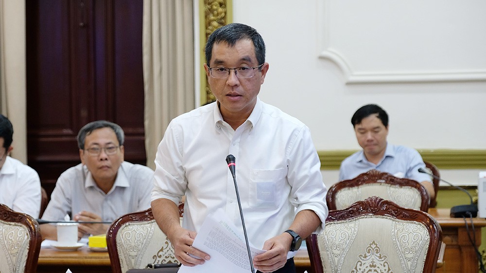 Ông Huỳnh Thanh Khiết, Phó giám đốc Sở Xây dựng TP.HCM