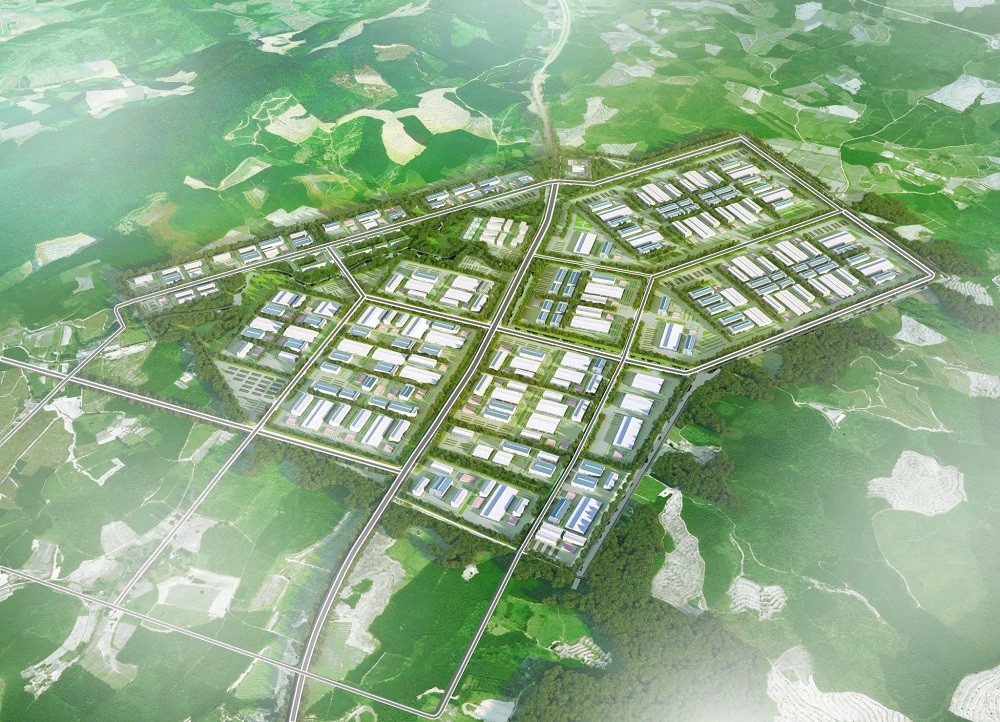 Quy hoạch phân khu xây dựng tỷ lệ 1/2000 Khu công nghiệp Hoàng Mai II tại thị xã Hoàng Mai.