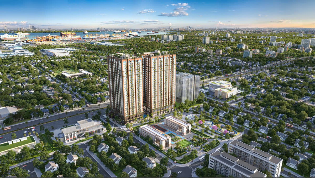 Thiếu hụt nguồn cung căn hộ khiến nhu cầu ở thực tại Phú Mỹ bị bỏ ngỏ (Ảnh: Phối cảnh dự án CityMark Residence)