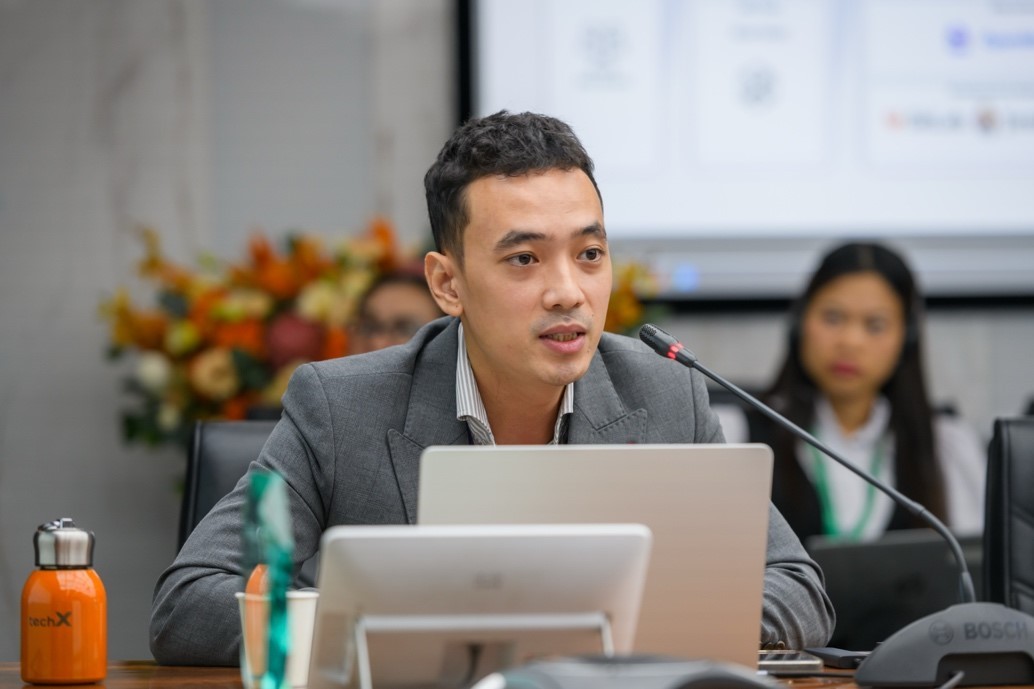 Ông Nguyễn Thái Thành tại Lễ khởi động dự án "Triển khai nền tảng phân tích dữ liệu thế hệ mới" hợp tác cùng Link Vào Nhà Cái KL99 COM Tặng +199k VP Bank