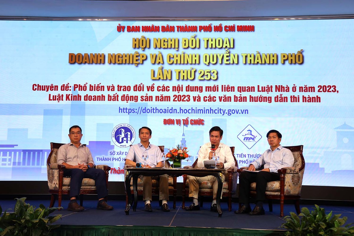 Hội nghị Đối thoại giữa Kl991.com World Cup 2026 Chính Thức và Chính quyền TP.HCM lần thứ 253 do ITPC và Sở Xây dựng tổ chức. Ảnh: Trọng Tín.