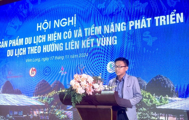 Ông Lê Minh Quang, Giám đốc phát triển- Công ty TNHH Thương mại và Du lịch Trọng Điểm (Kl994 game bài casino hấp dẫn Focus) phát biểu tại Hội nghị