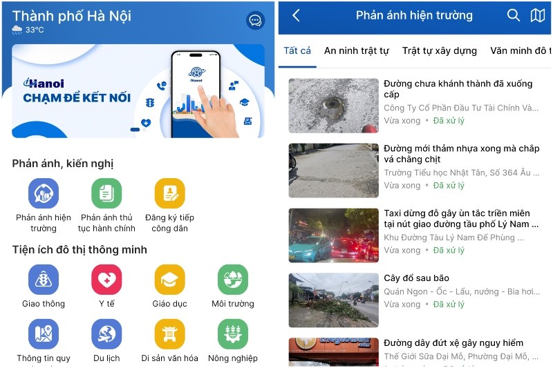 Các chức năng hiện có của iHanoi sẽ được nâng cấp để tăng cường khả năng phục vụ.