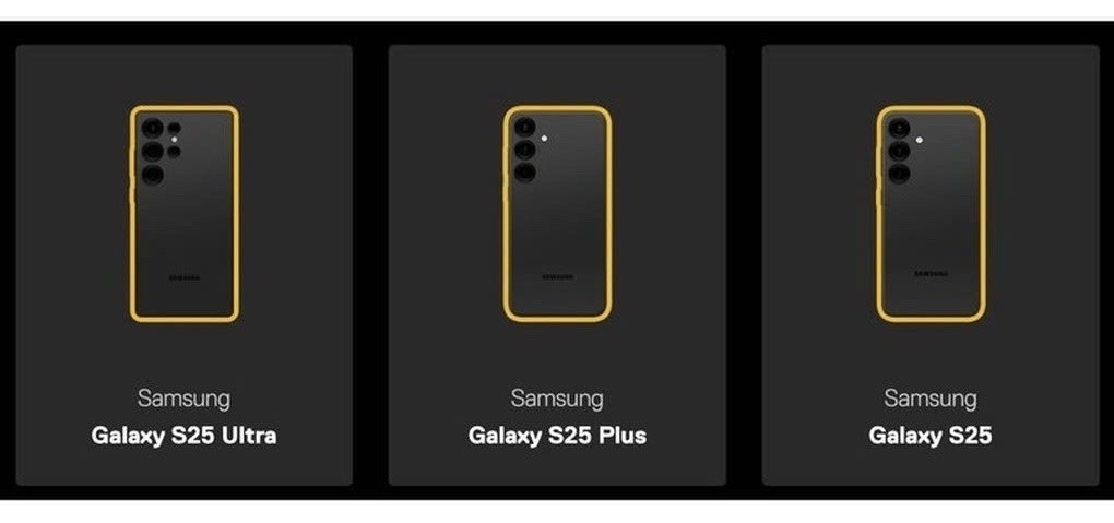 Mặt lưng của dòng sản phẩm Galaxy S25 được nhà Kl994 nhà cái bóng đá world cup phụ kiện tiết lộ. Ảnh: PhoneArena