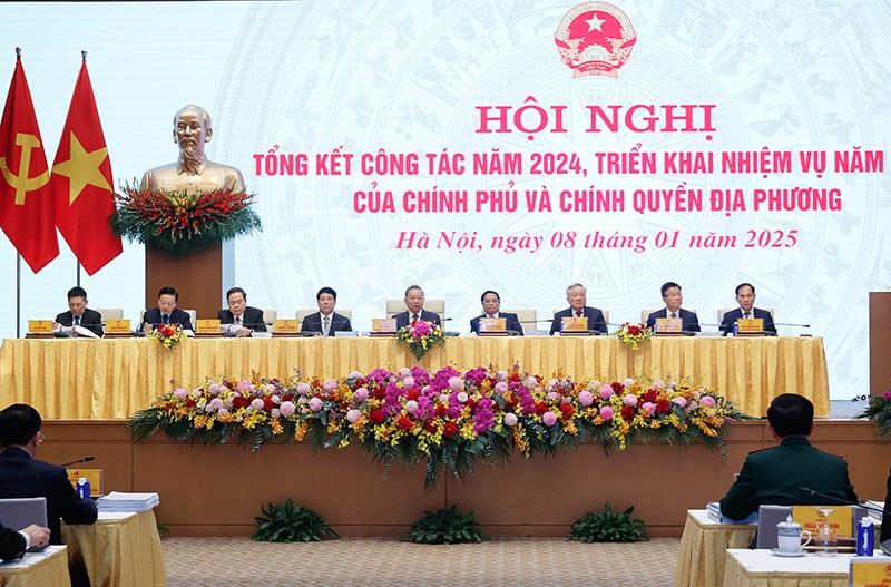Hội nghị này có ý nghĩa hết sức quan trọng, tập trung đánh giá tình hình, kết quả đạt được trên các lĩnh vực trong năm 2024. Ảnh: Nhật Bắc