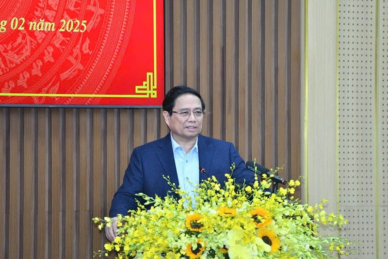 Thủ tướng Phạm Minh Chính phát biểu chỉ đạo.