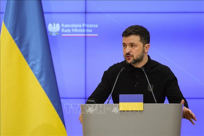 Tổng thống Ukraine. Ảnh: AFP/TTXVN
