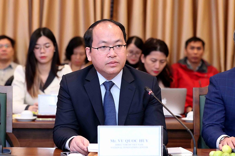 Ông Vũ Quốc Huy, Giám đốc Trung tâm Đổi mới sáng tạo Quốc gia. Ảnh: MPI