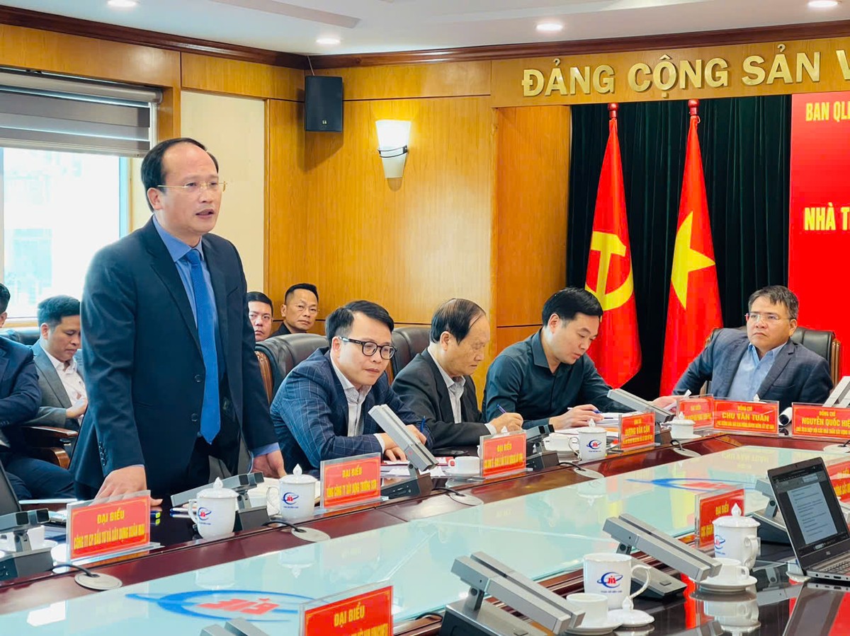 Ông Nguyễn Tuấn Anh, Phó tổng giám đốc Tổng công ty Xây dựng Trường Sơn