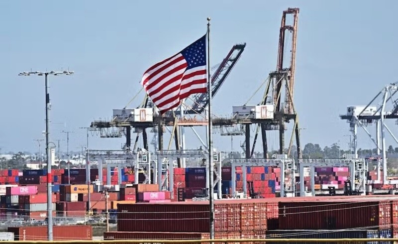 Khi xây dựng kế hoạch thuế quan có đi có lại, chính quyền Tổng thống Trump "đặc biệt quan tâm đến" các đối tác có thặng dư thương mại lớn nhất với Mỹ. Ảnh: AFP