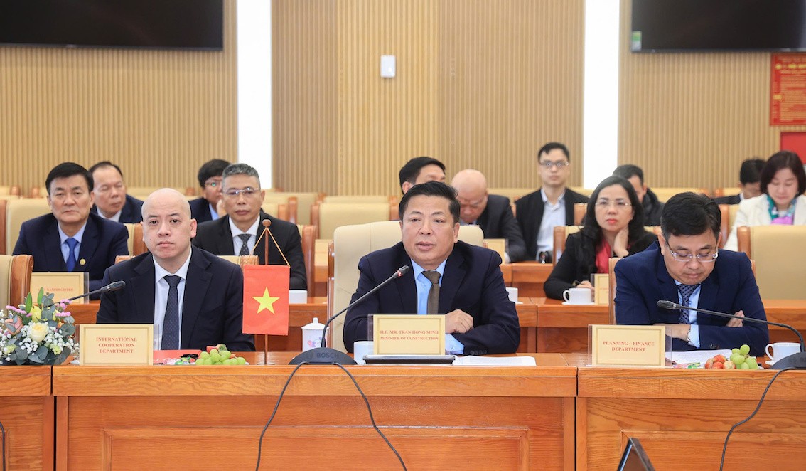 Bộ trưởng Kl99 nổ hũ Trần Hồng Minh tại hội đàm với người đồng cấp Hàn Quốc.