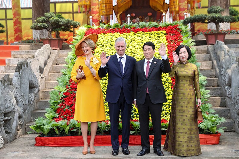 Chuyến thăm thể hiện tình cảm đặc biệt của Nhà Vua Philippe và Hoàng hậu Mathilde đối với Việt Nam.