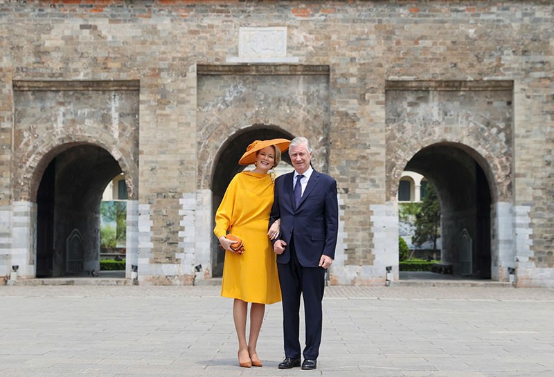 Nhà Vua Vương quốc Bỉ Philippe và Hoàng hậu Mathilde.